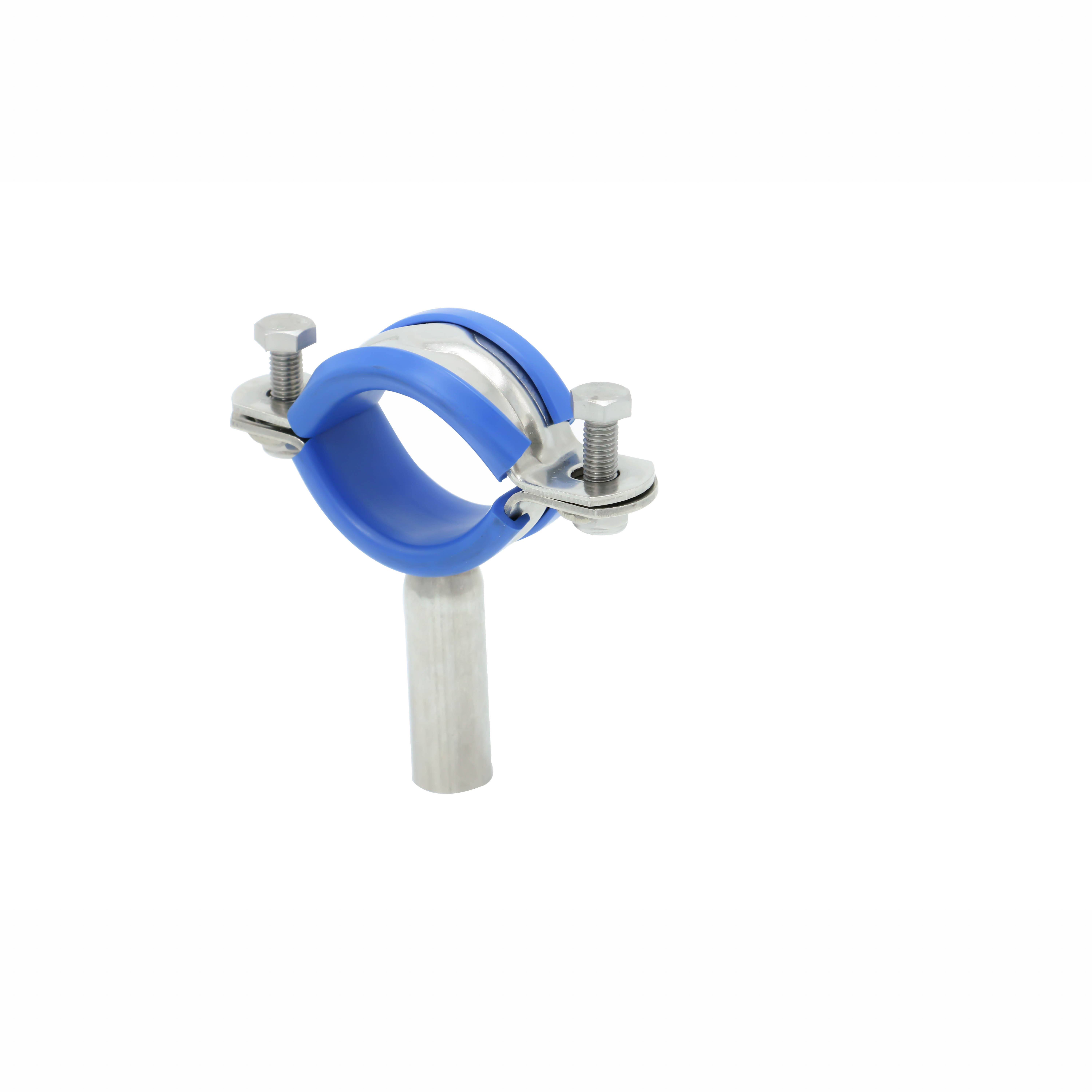 Accesorios de tubería de acero inoxidable sanitario de 6 pulgadas Soporte de tubería redonda 