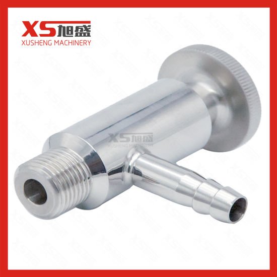 Acero inoxidable 304 316 NPT Bsp Válvula de muestra roscada macho