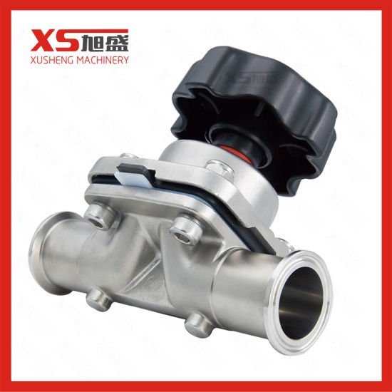 Válvulas de diafragma manuales de acero inoxidable SS316L